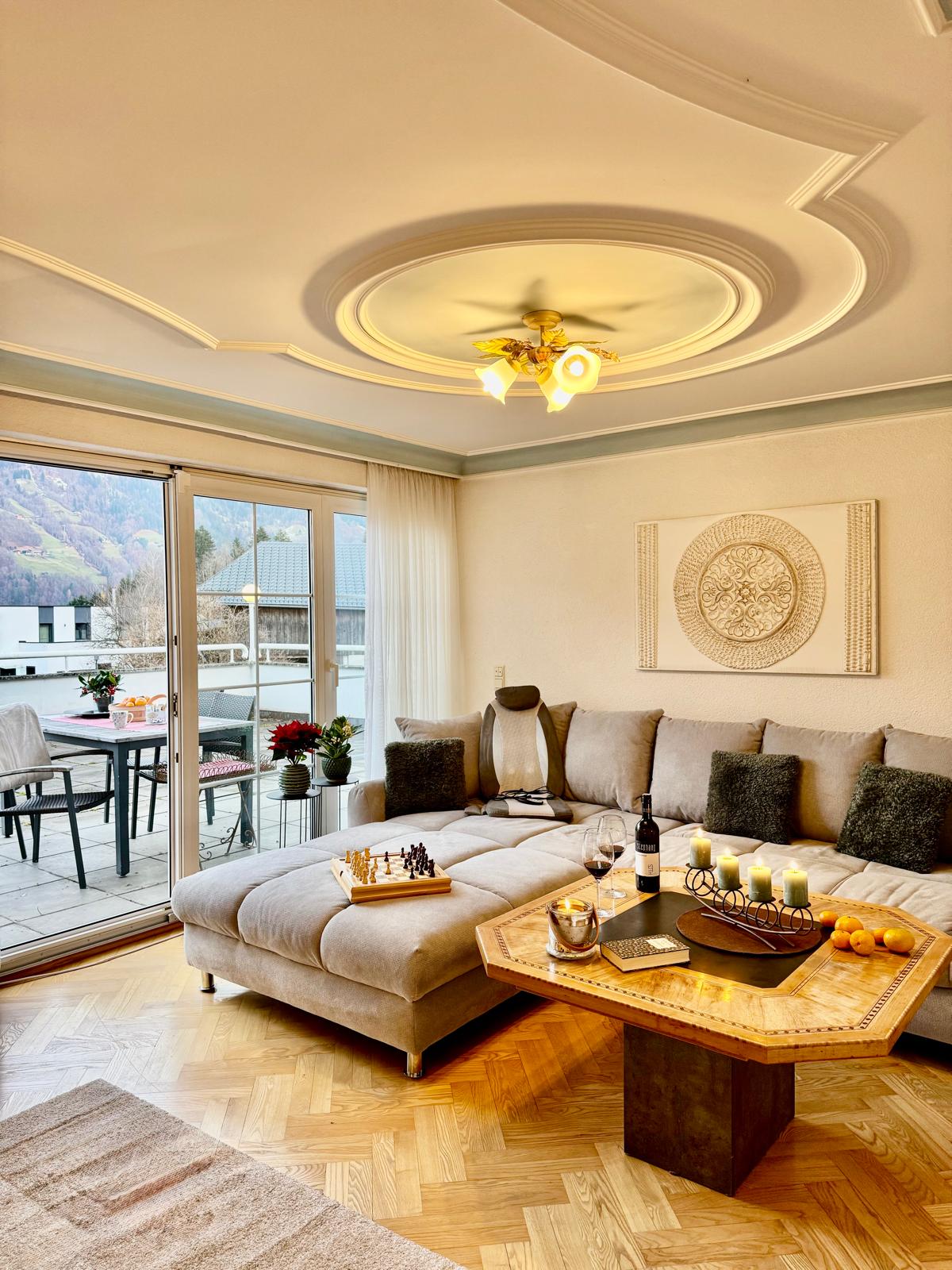 Wohnzimmer Haus Bergharmonie